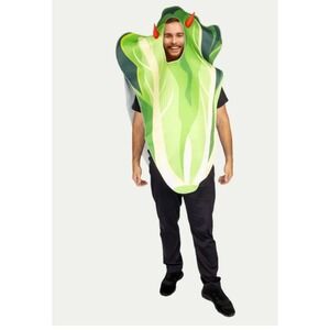 Hauntlook Devils Lettuce Bodysuit Funny Dress Up Halloween Costume Adult O/S NEW